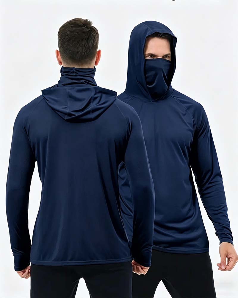 Men's Ventilated Fast Dry Hoodie Sun Hoodie