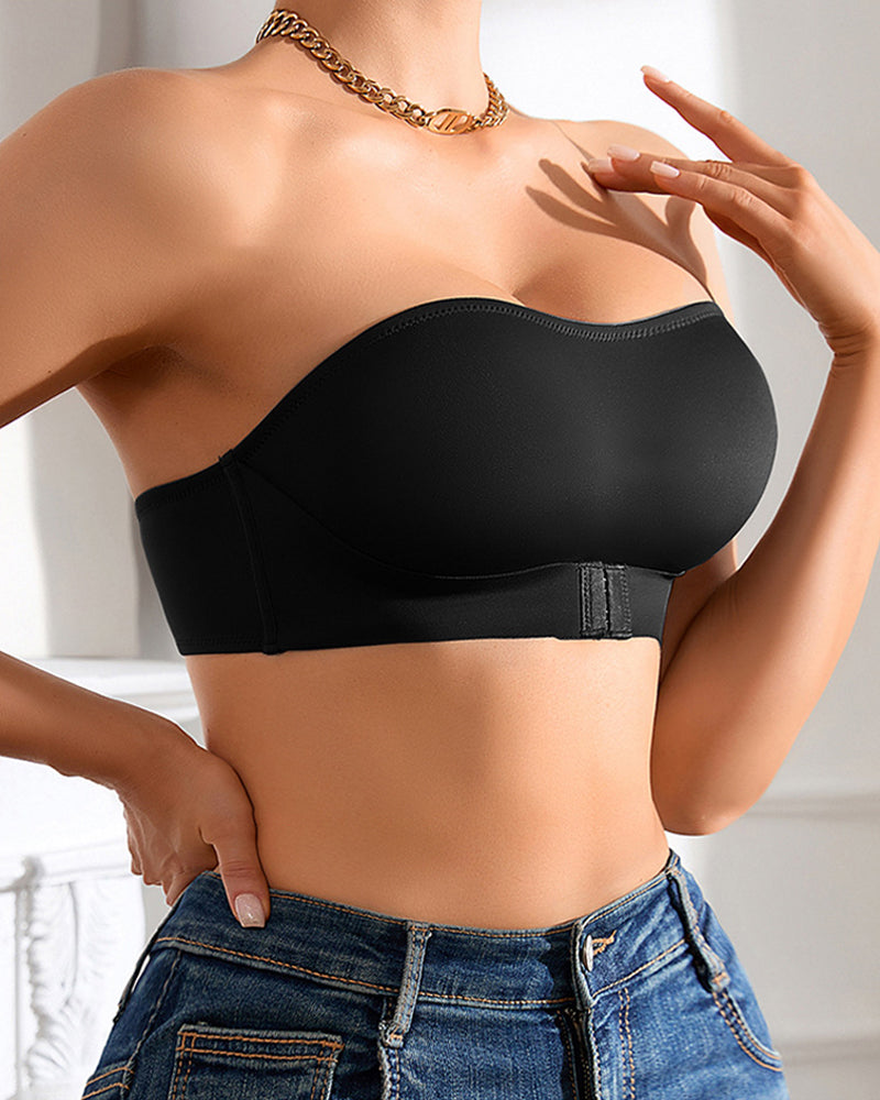 Front Closure Wirefree Strapless Lingerie