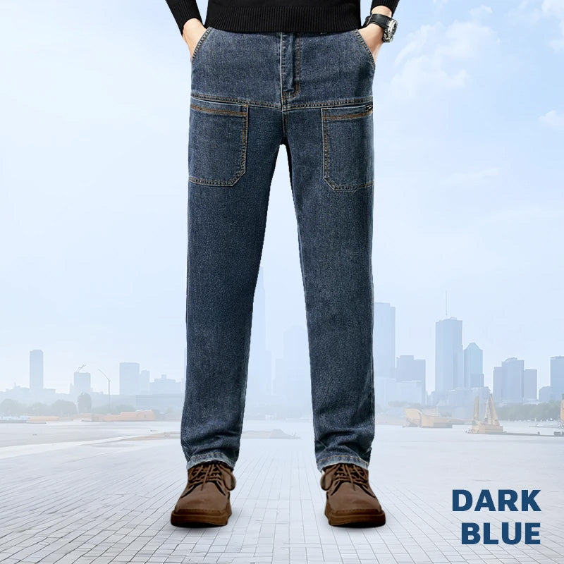 Comfortable Multi-Pocket High Durable Cargo Jeans