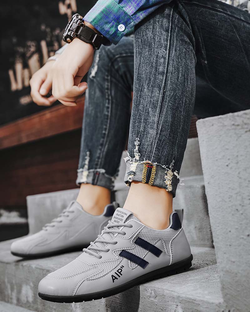 Men's Casual Colorblock Sneakers