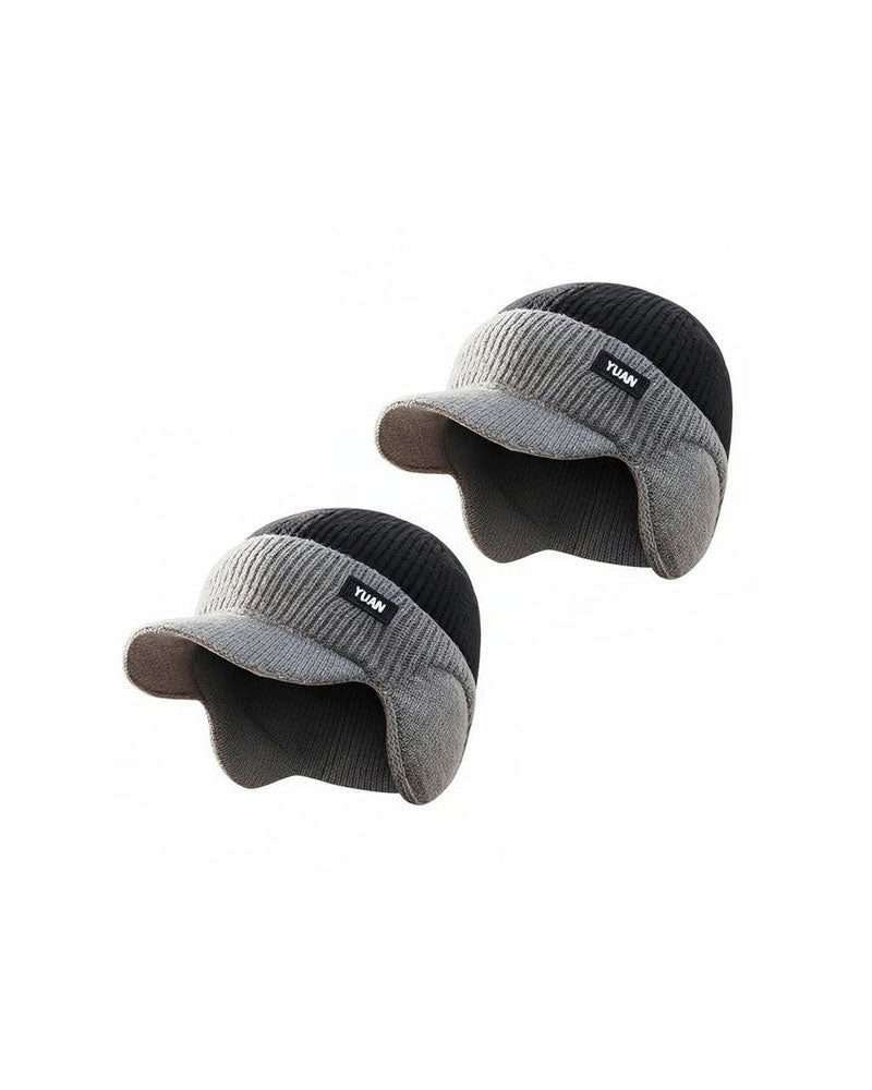Winter Windproof Thermal Cap with Visor