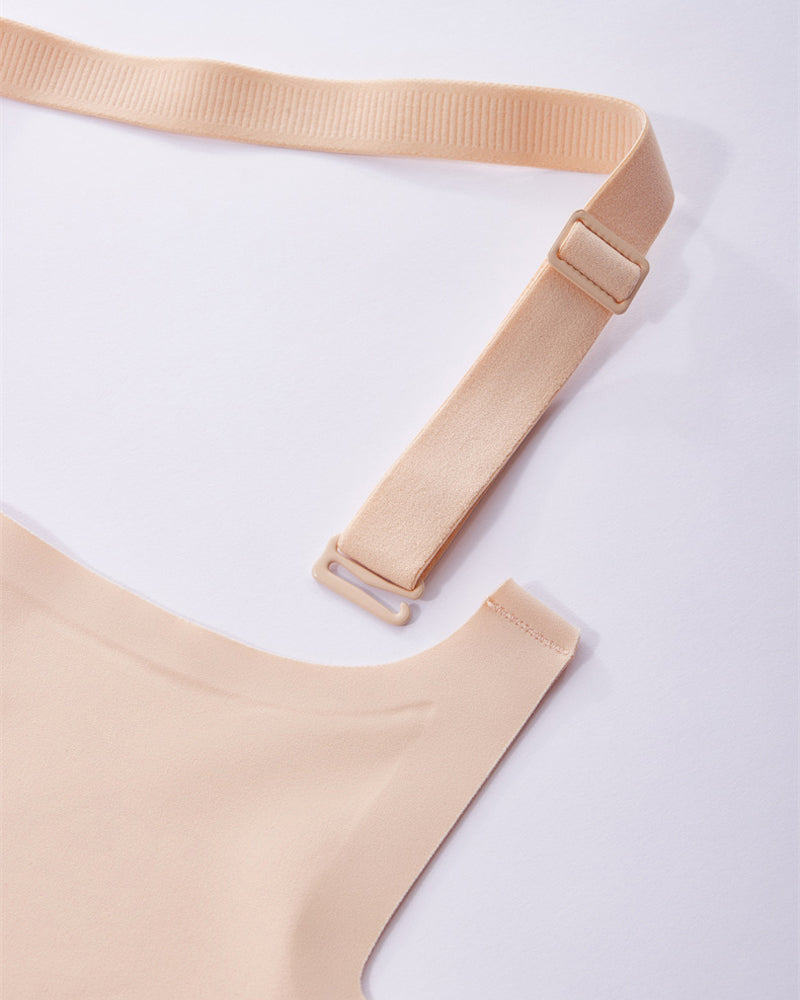 Women Water Drop Hollow Scalloped Flowers Bra