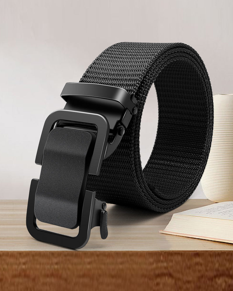 Men's Tactical Nylon Belt - Durable Buckle & Adjustable Size