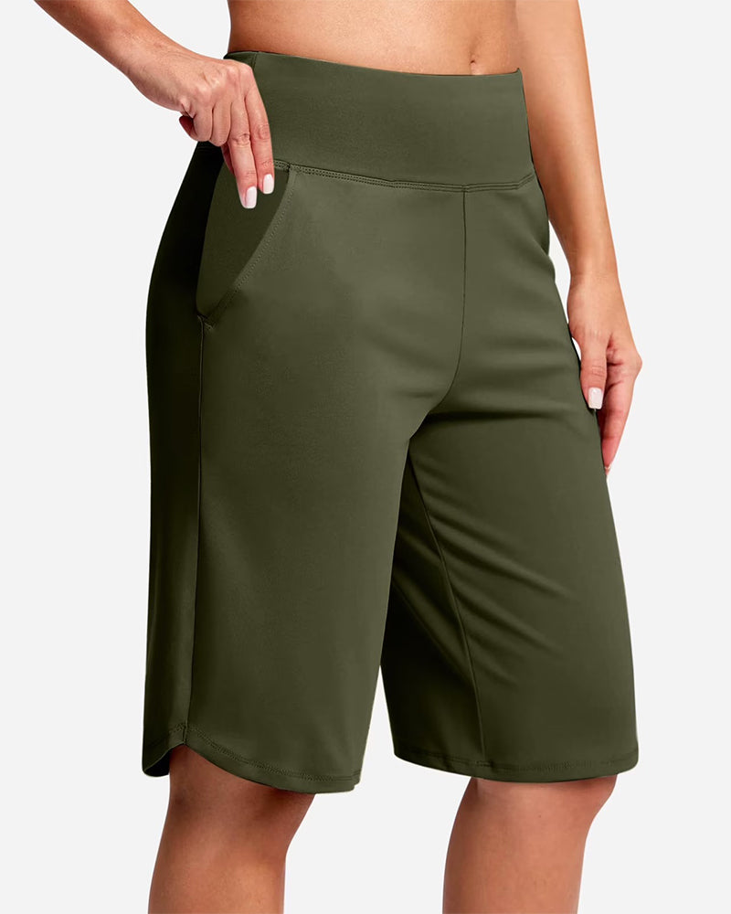 Low-Waist Solid Color Sports Casual Pant