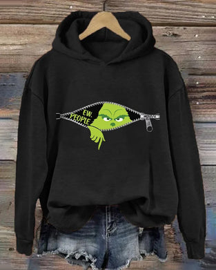 Solid Color Long Sleeve Hoodie