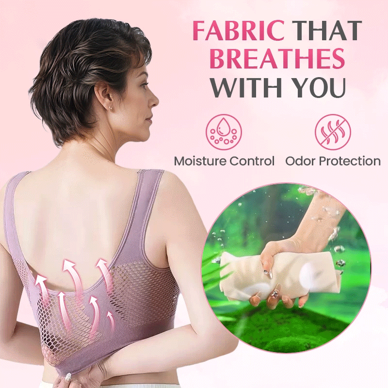 Pure Cotton Buttonless Comfy Lifting Shaping Bra