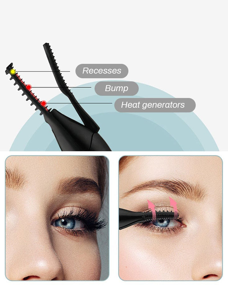 🔥Electric Eyelash Curler for Instant Glam✨ Blink & Dazzle! 👁️