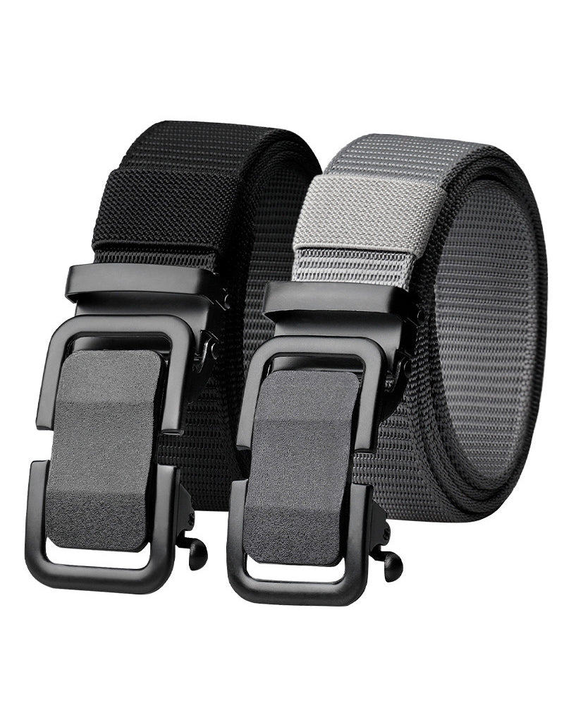 Men's Tactical Nylon Belt - Durable Buckle & Adjustable Size
