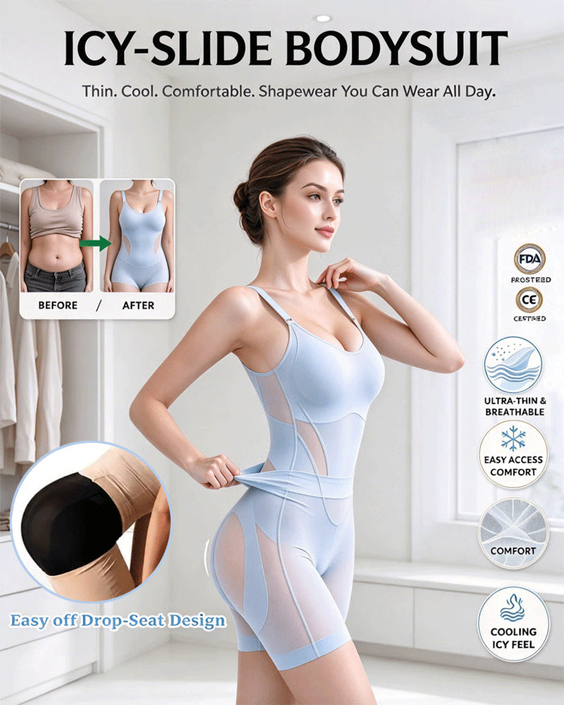 Cooling Tummy Control Butt-Lift Shapewear Bodysuit