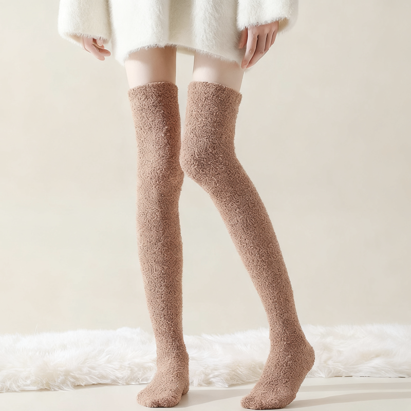 Warm And Comfortable Knee-High Socks
