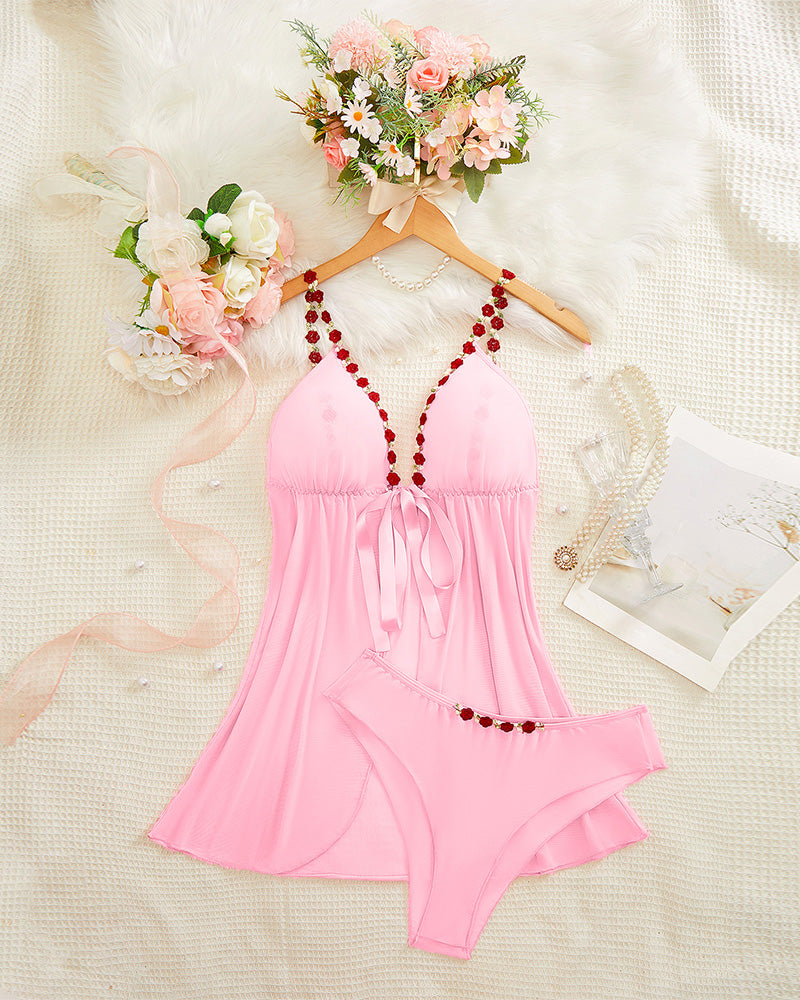 Sexy Mesh Nightdress