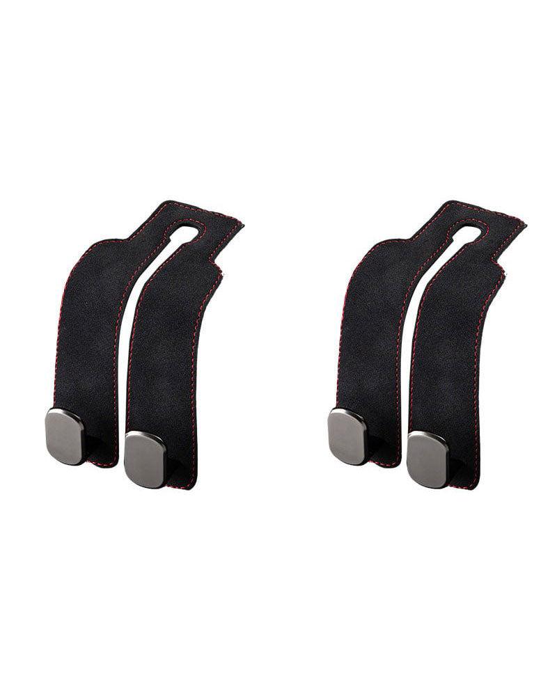 Suede Leather Car Seat Hook