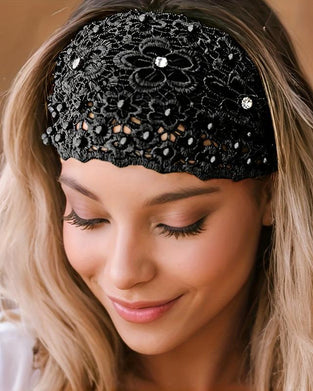 Plum Blossom Hollow Headband