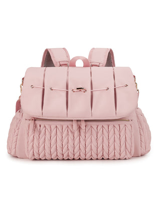 Quilted Double-Shoulder Mommy Bag