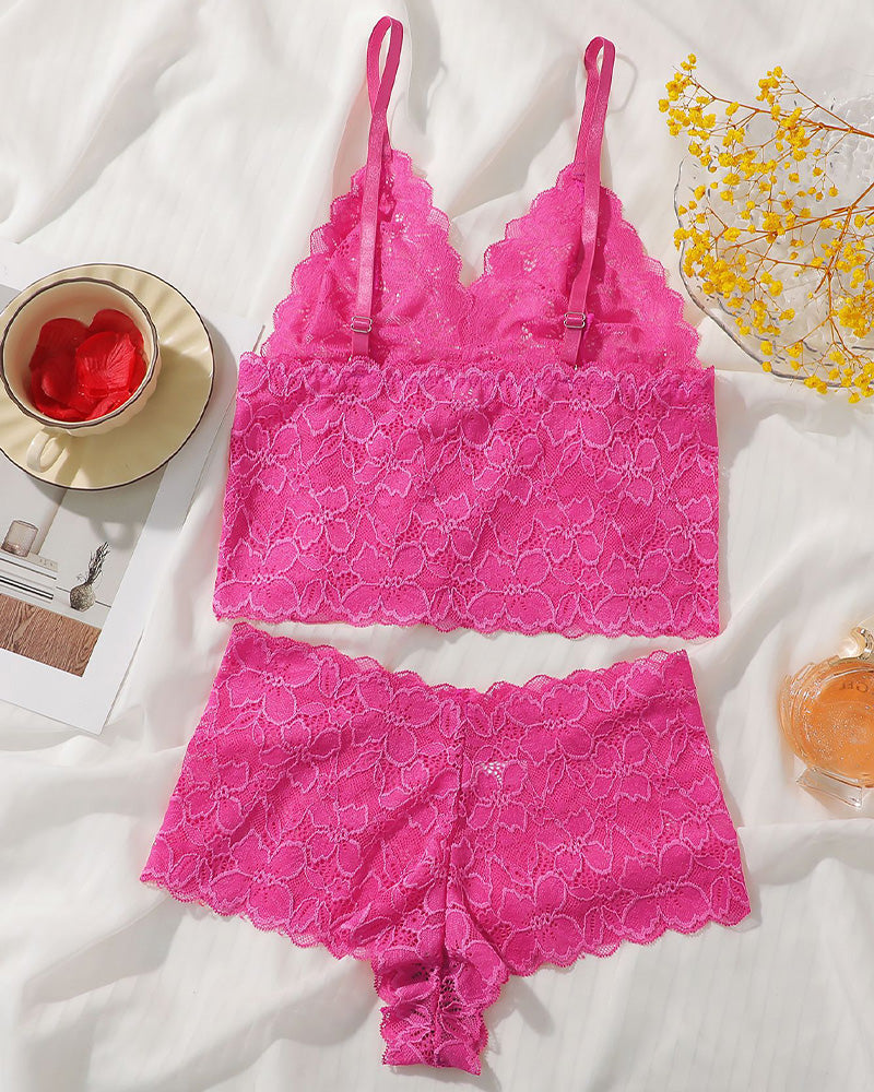Sexy Lace Lingerie Set