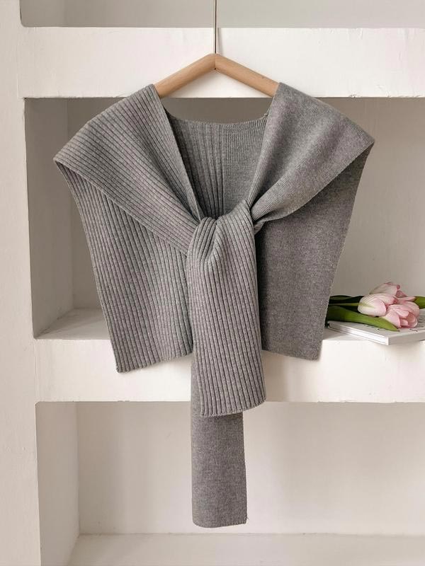 Casual Versatile Solid Color Shawl Scarf For Women