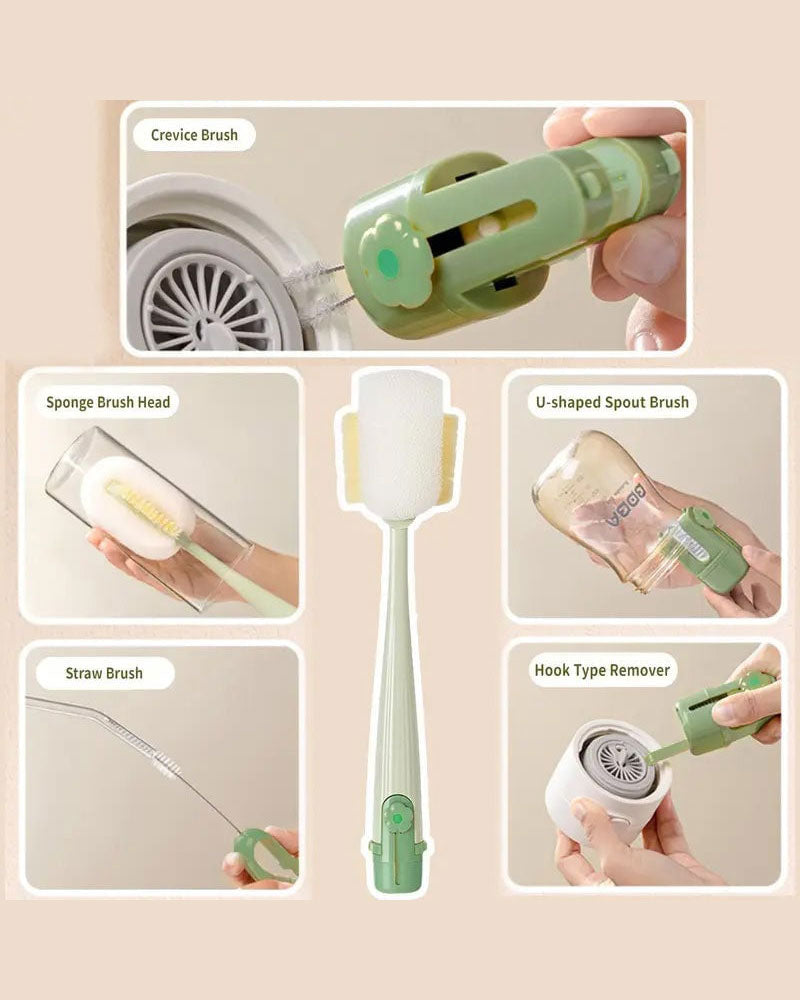 5-in-1 Bottle Cleaning Brush