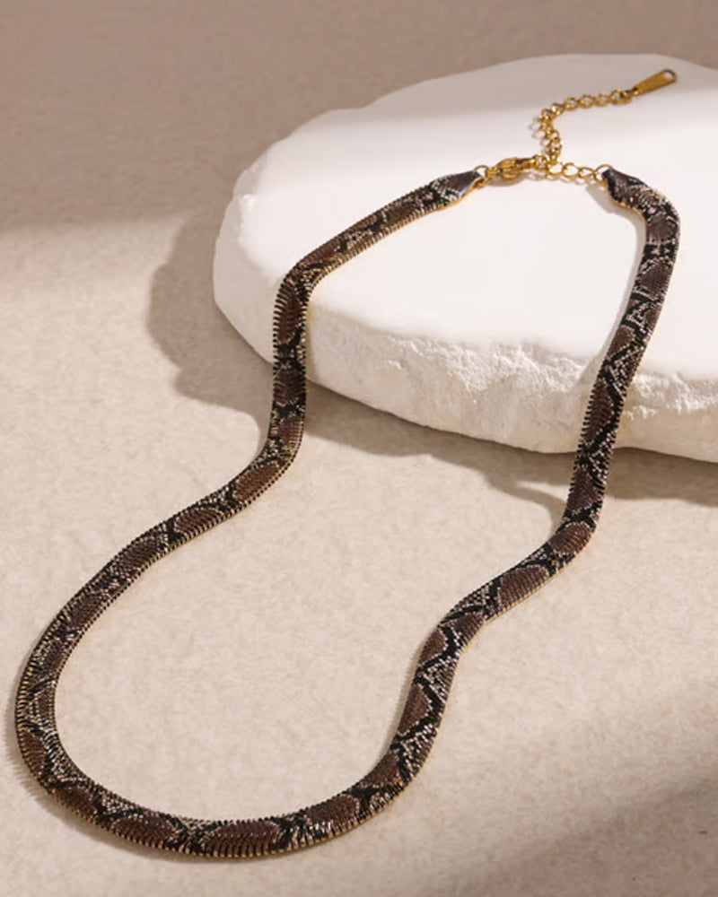 Serpent Statement Necklace – A Symbol of Mystery & Power