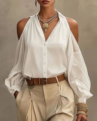 Off Shoulder Fashion Blouse