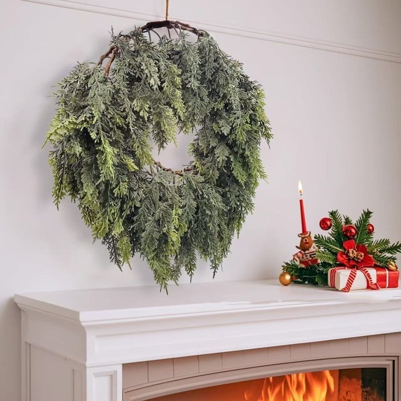 Artificial Plant Christmas Rattan