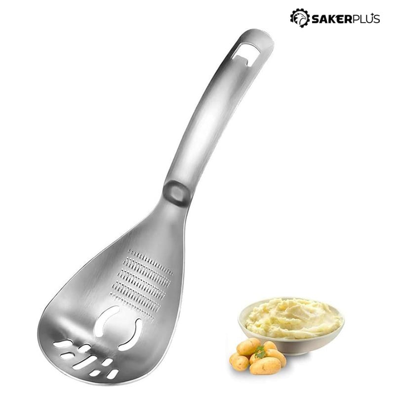 Multifunction Stainless Steel Cooking Grater Spoon
