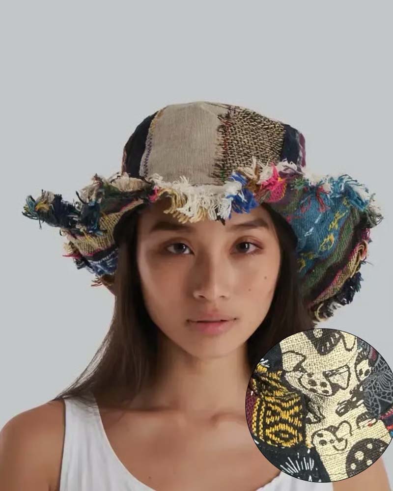 Patchwork Colorful Bucket Hat