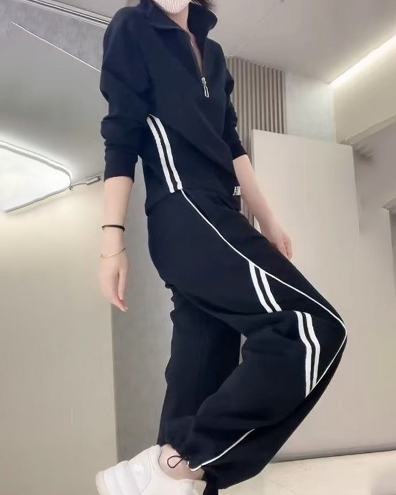 Casual Sports Figure-Flattering Two-Piece Sets