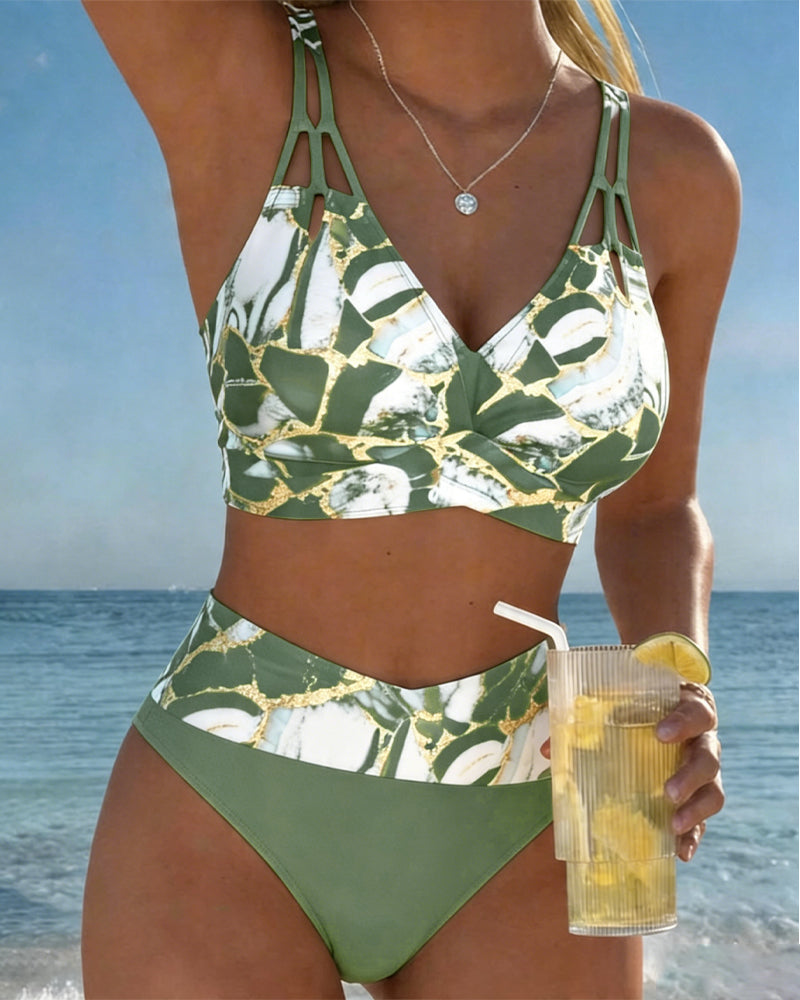 Strap Cut-Out Designer Bikini
