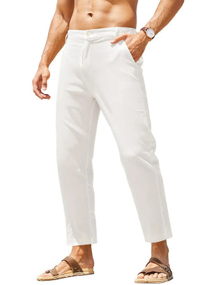 Men's Casual Cropped Pants