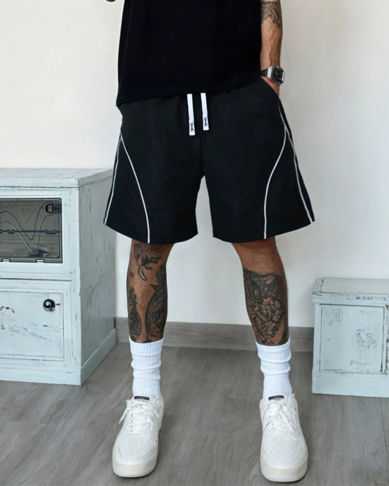 Beach Casual Knee-Length Shorts