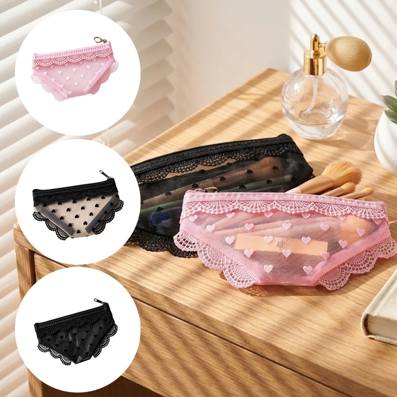 Heart-Shaped Triangular Bag