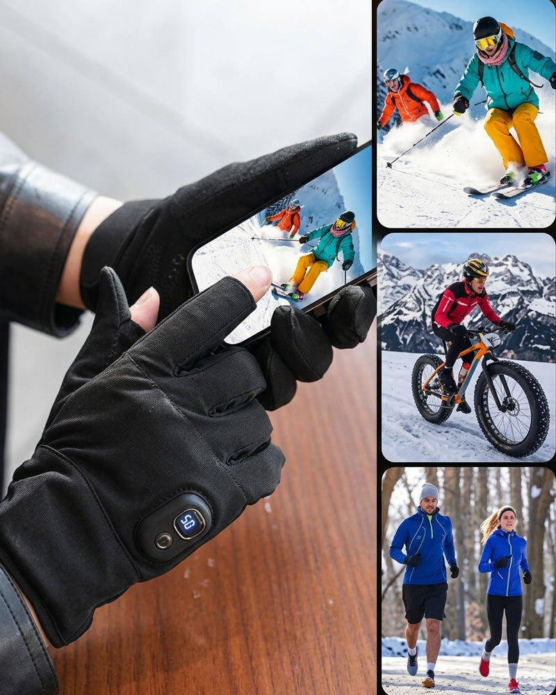 Rechargeable Electric Heated Winter Gloves