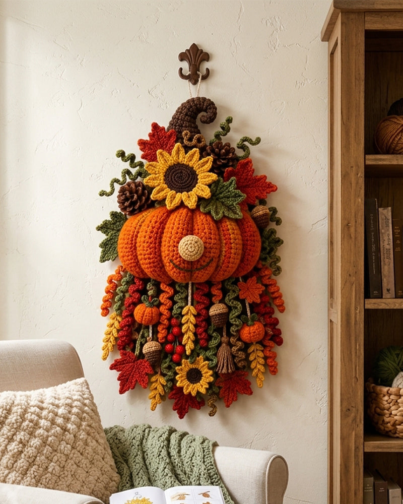 DIY Seasonal 3D Crochet Door Hanger Kit Collection