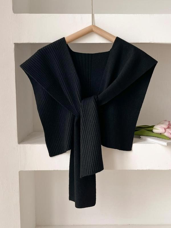 Casual Versatile Solid Color Shawl Scarf For Women