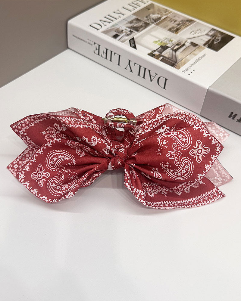 Fashion Paisley Hair Clip