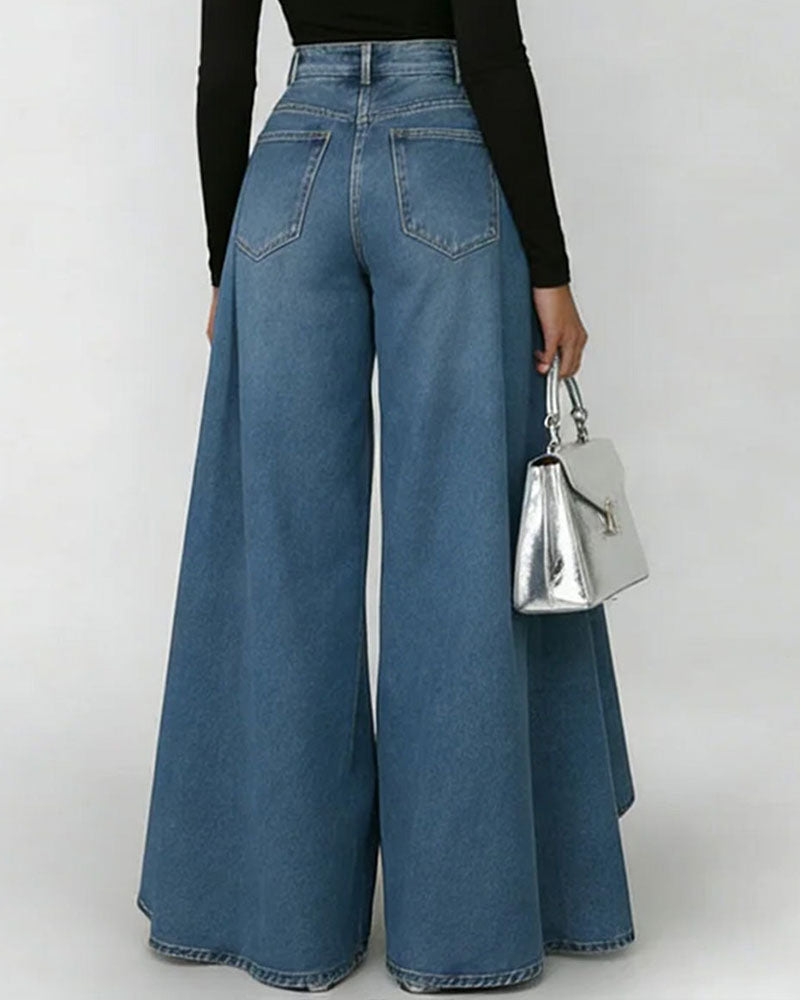 Stylish Wide-Leg Pants