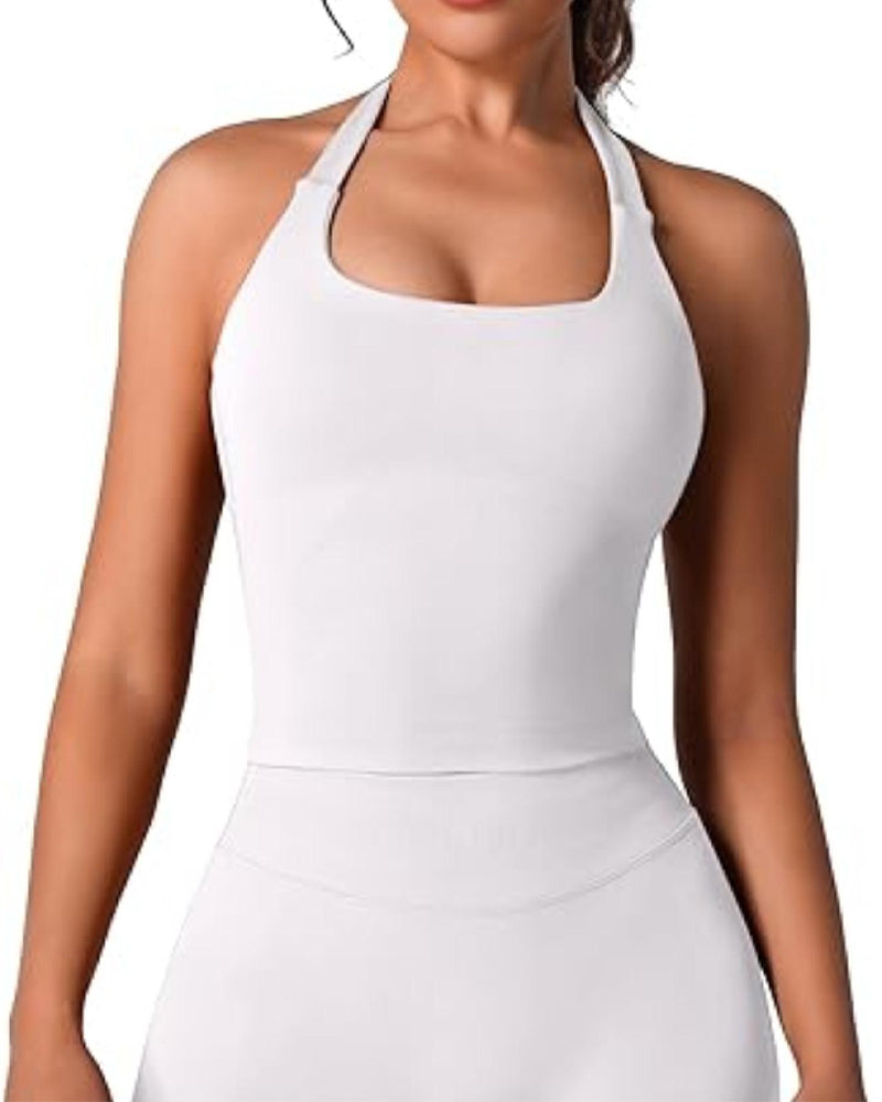 Casual Built In Bra Cami Top