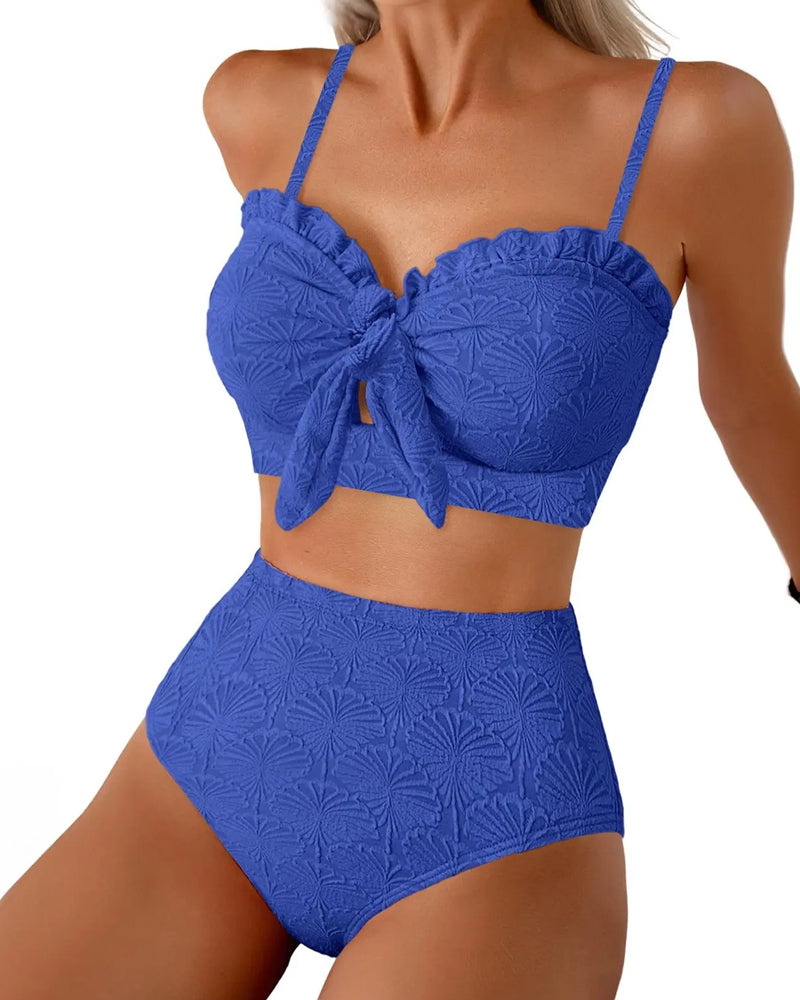 Special Fabric Strappy Bikini