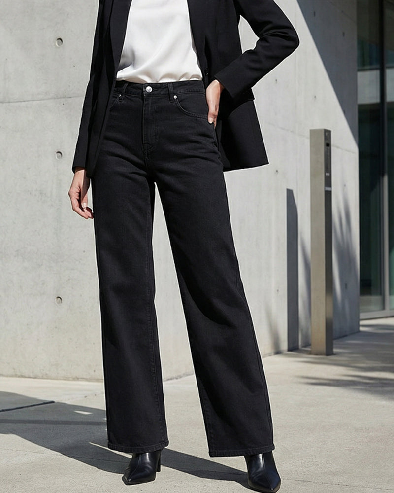 Loose Straight Leg Jeans