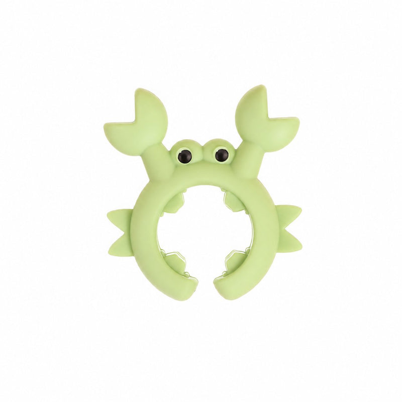 Silicone crab spatula placement rack