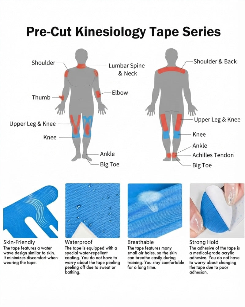 Piece Pre-Cut Muscle Patch Knee Protector