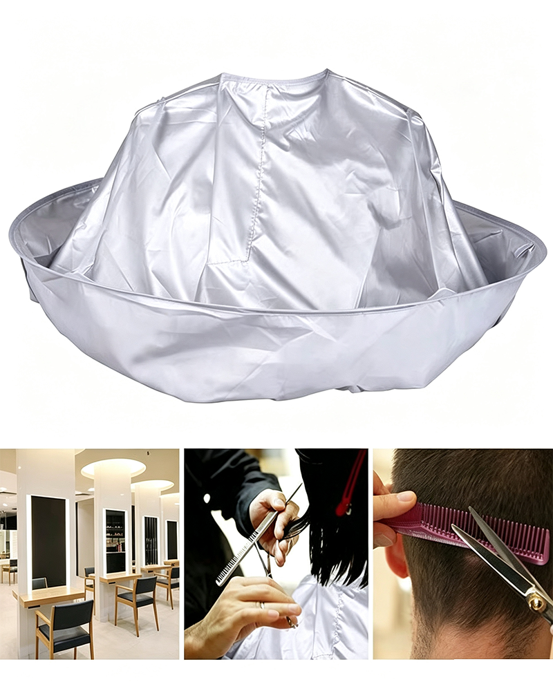 ✂🧹 Hair Cutting Cape with Catcher