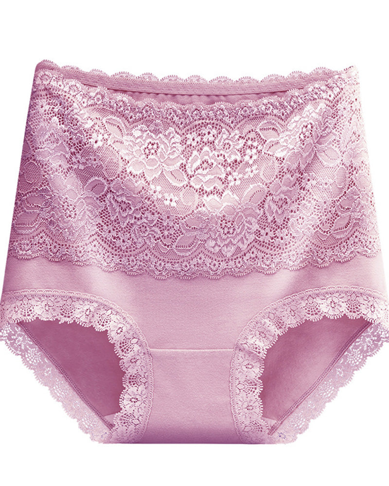 Lace Tummy Control High-Waist Panties