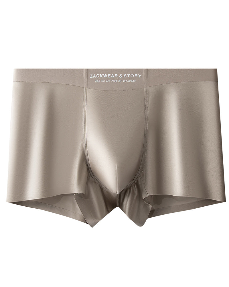 Men's Ice Silk Breathable Boxer Shorts