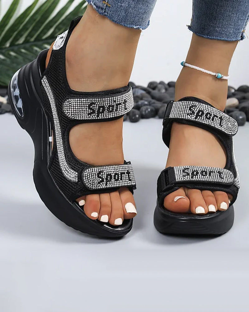 Platform Wedge Height Boost Sandals