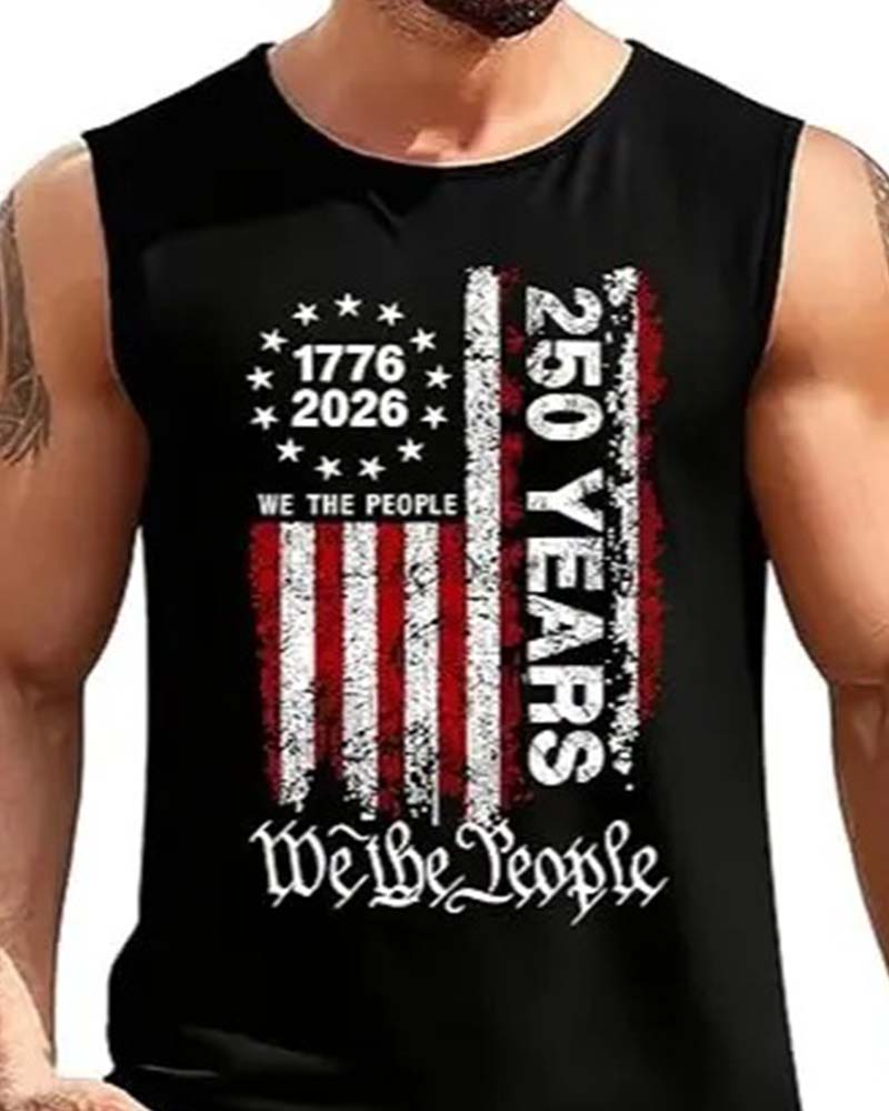 Men's Casual Sleeveless Tank Top