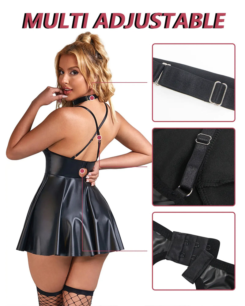 Sexy Spaghetti Straps Sleep Dress