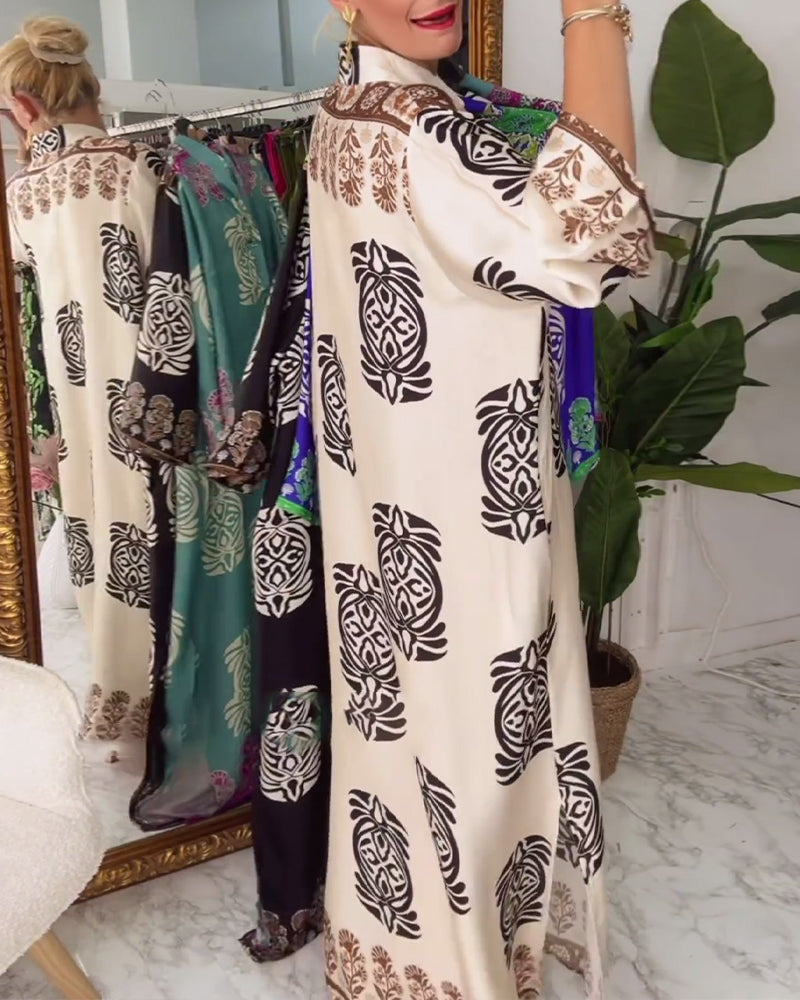 Retro loose fashion dress