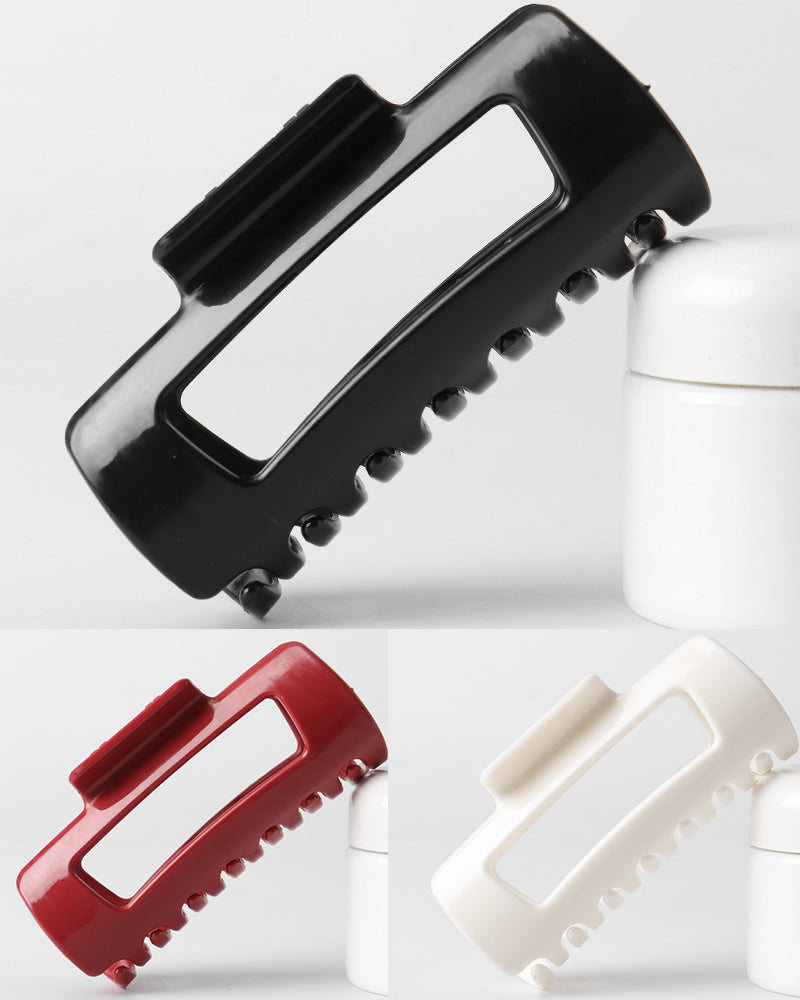 Soft Silicone Hair Claw, Rear Head Guard, Hair Clip