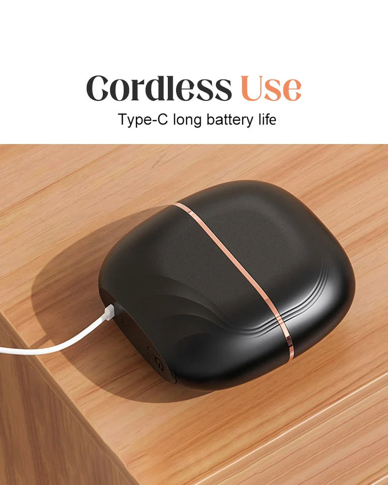 Mini Cordless Hair Straightener Comb